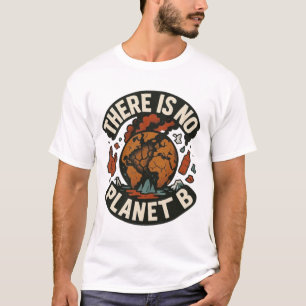 Camiseta Não Há Planeta B - Declaração De Consciencializaçã