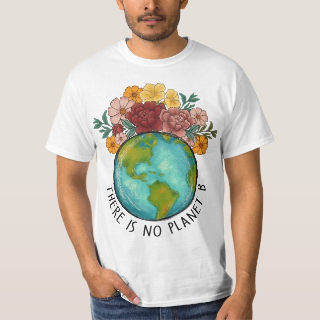 Camiseta Não Há Planeta B - Proteção Ambiental (Frente)