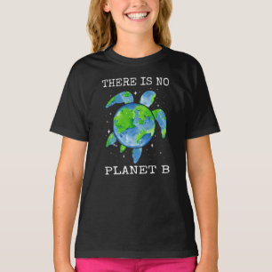 Camiseta Não Há Presente No Dia Da Terra Com Design de Tart