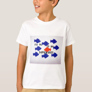 Camiseta Não há problema em ser diferente!