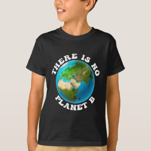 Camiseta Não Há Prova Ambiental Do Dia Da Terra Para O Plan