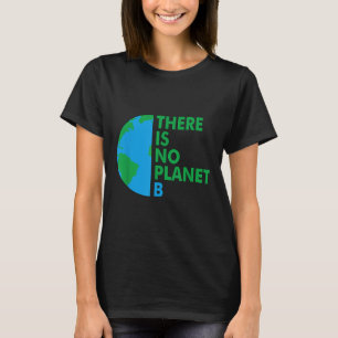 Camiseta Não Há Prova Ambiental Do Dia Da Terra Para O Plan