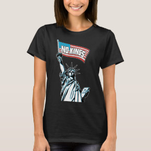 Camiseta Não Há Reis Na América Salvar Democracia Eu Discor