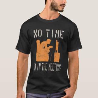 Camiseta Não Há Tempo No Jogo Jogador De Jogos De Reunião