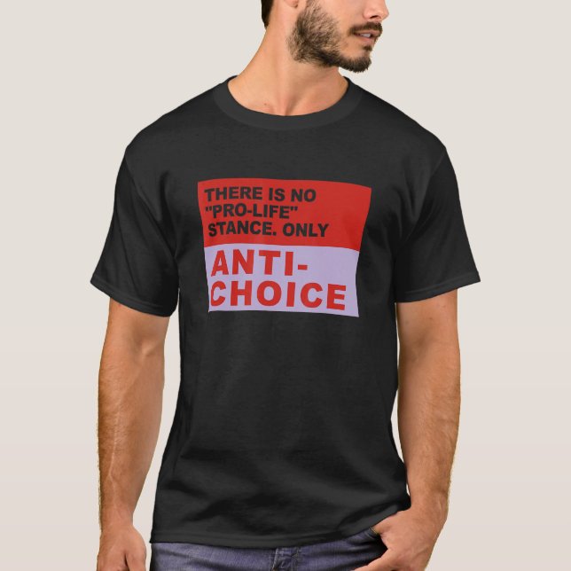 Camiseta Não Há Um Appar De Combinação Pró-Vida Apenas Anti (Frente)