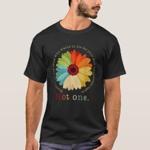 Camiseta não há uma criança que queira morrer pelos seus 2