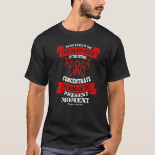 Camiseta Não habite no passado Diabetes  