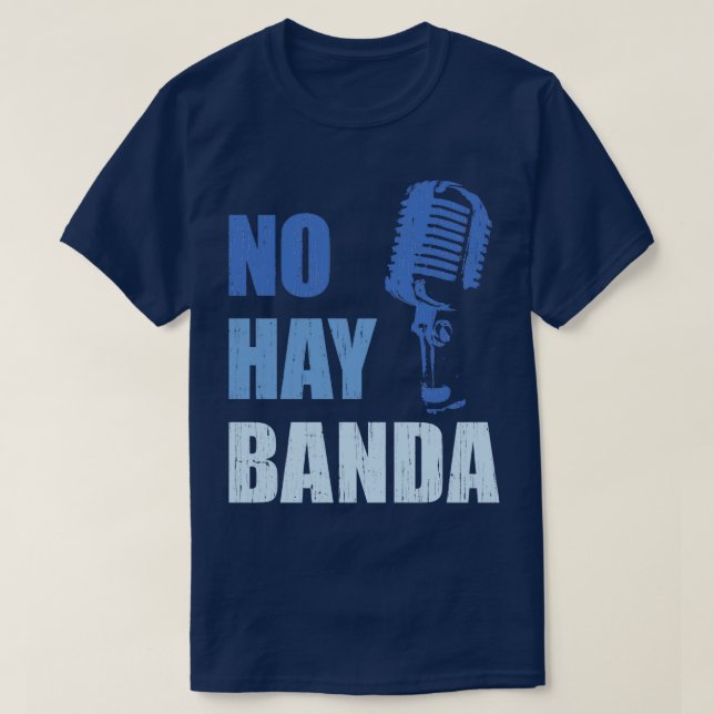 Camiseta Não Hay Banda Silencio Design (Frente do Design)