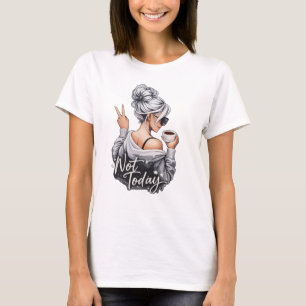 Camiseta não hoje