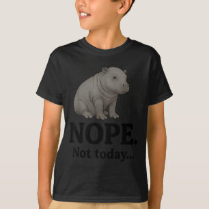 Camiseta Não Hoje Adorable Marte O Quadril Engraçado Pregui