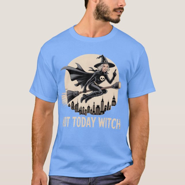 Camiseta Não Hoje Bruxa (Frente)