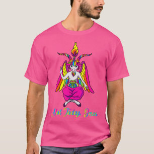 Camiseta Não Hoje Jesus Satanás Goat
