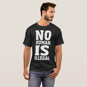 Camiseta Não humano é ilegal