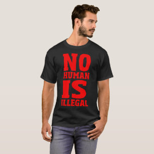 Camiseta Não humano é ilegal