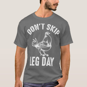 Camiseta Não Ignore O Giro De Arte Do Dia Da Perna