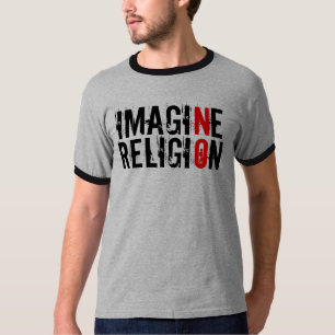 Camiseta Não imagine nenhuma religião