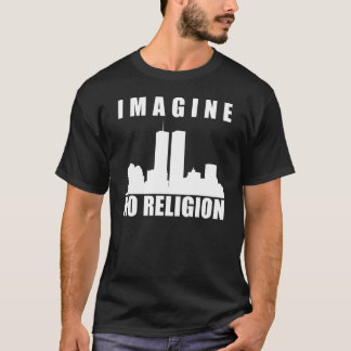 Camiseta Não imagine nenhuma religião