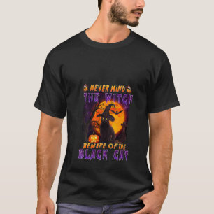 Camiseta Não Importa A Bruxa Assustar O Dia das Bruxas Negr