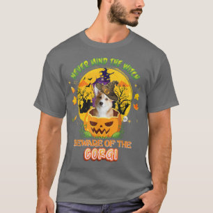 Camiseta Não Importa A Bruxa De Corgi Dog Halloween