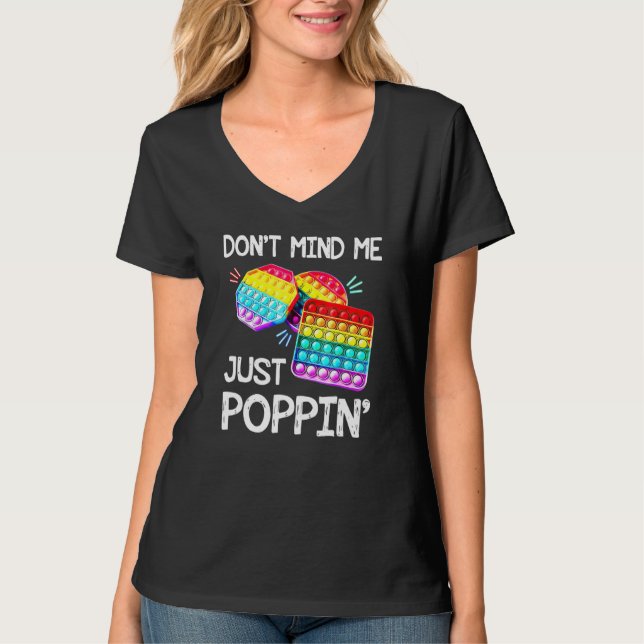 Camiseta Não Importa Que Eu Apenas Esfregue A Tendy Sensory (Frente)