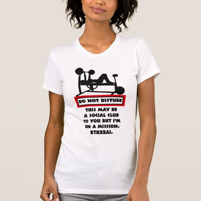 Camiseta Não Incomodar (Frente)