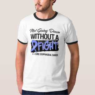 Camiseta Não indo para baixo sem uma luta - cancer