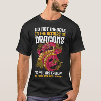 Camiseta Não Interfira com as Feiras de Alimentação do Cris