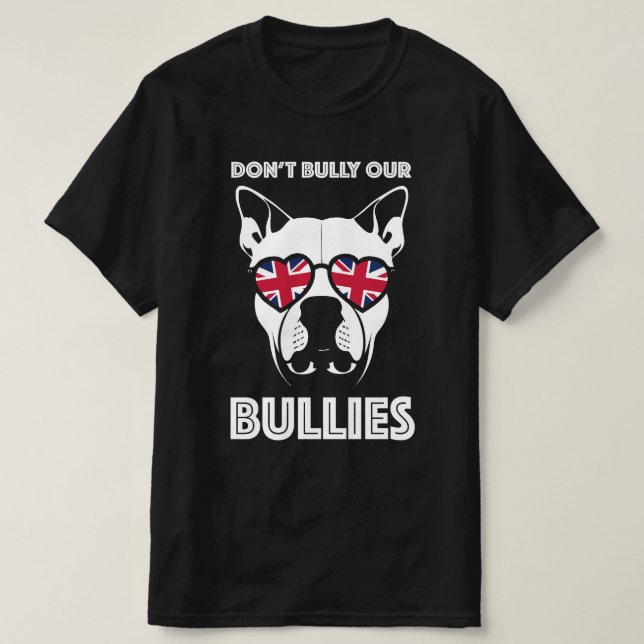 Camiseta não intimidem nossos valentões (Frente do Design)