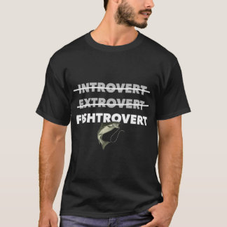 Camiseta Não Introduzir Nem Extroverter Apenas Preferir A E