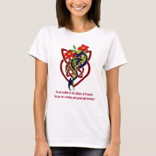 Camiseta Não intrometa nos casos dos dragões