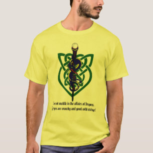 Camiseta Não intrometa nos casos dos dragões