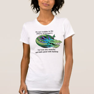 Camiseta Não intrometa nos casos dos dragões