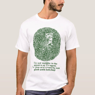 Camiseta Não intrometa nos casos dos dragões