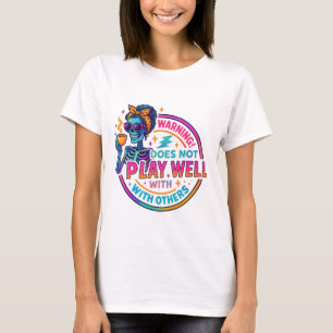 Camiseta Não Joga Bem...