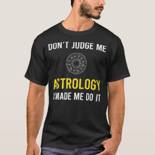 Camiseta Não julgar Astrologia