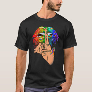 Camiseta Não julgue o Lgbt a conduzir Lábios de Mão do Arco