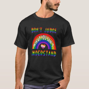 Camiseta Não julgue o que não entende Lgbt L