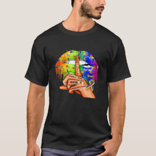 Camiseta Não julgue o que você não entende Lgbt Pride L