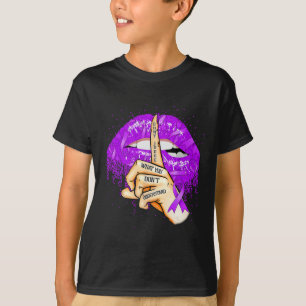 Camiseta Não julgue o que você não entende Overdose Roxo
