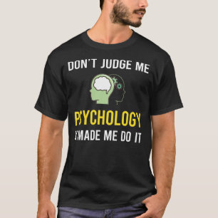 Camiseta Não julgue psicólogo psicológico