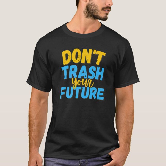 Camiseta Não libere sua cotação futura (Frente)