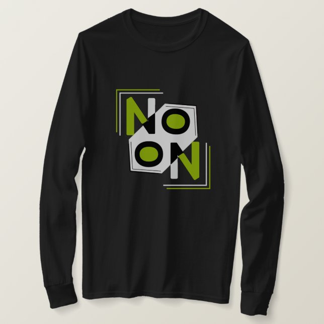 Camiseta não ligado (Frente do Design)