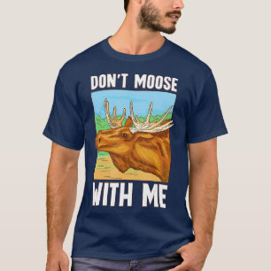 Camiseta Não Maçam-Me Animais Safari Animais Selvagens