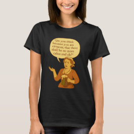 Camiseta Não mais bolos e cerveja?