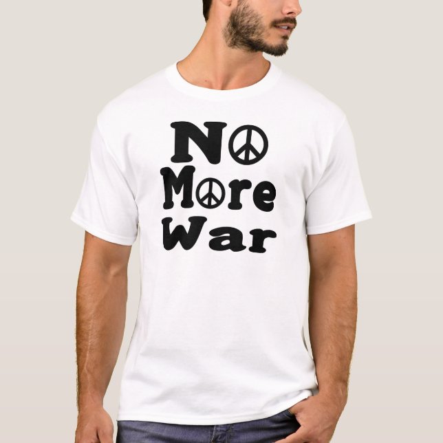Camiseta Não mais guerra! (Frente)