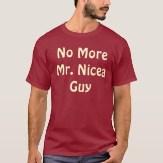 Camiseta Não mais Sr. Nicea Cara