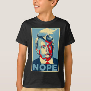 Camiseta Não Mais Votar 2024 Anti Trump Anti Biden
