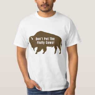Camiseta Não mastigue o adesivo de vacas fofinhas