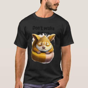 Camiseta Não me acordar com sono