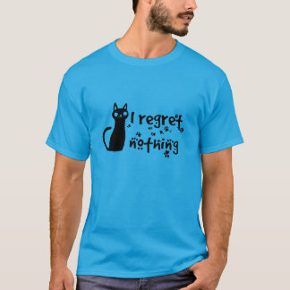 Camiseta não me arrependo de nada
